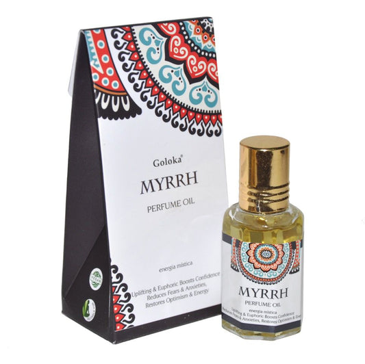 Perfume Indiano Goloka Mirra (10ml)
