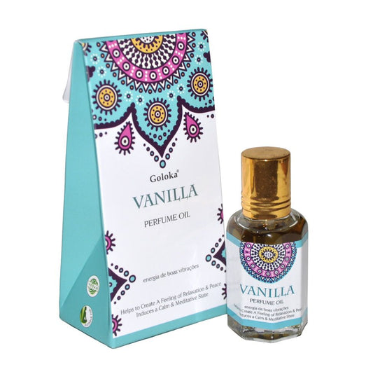Perfume Indiano Goloka Vanilla (10ml)