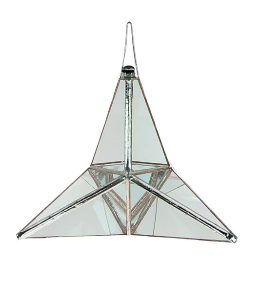 Prisma D'água Estrela de Quatro Pontas (14cm)