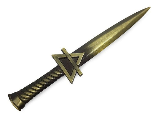 Punhal Athame em Metal do Elemento Ar (10cm)