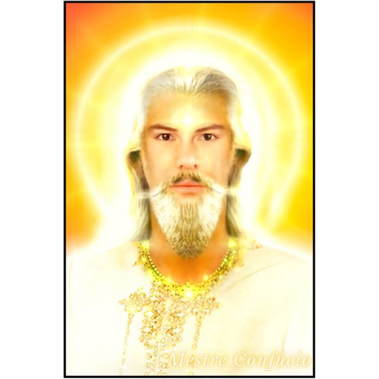 Quadro Mestre Confúcio de Parede (29cm)