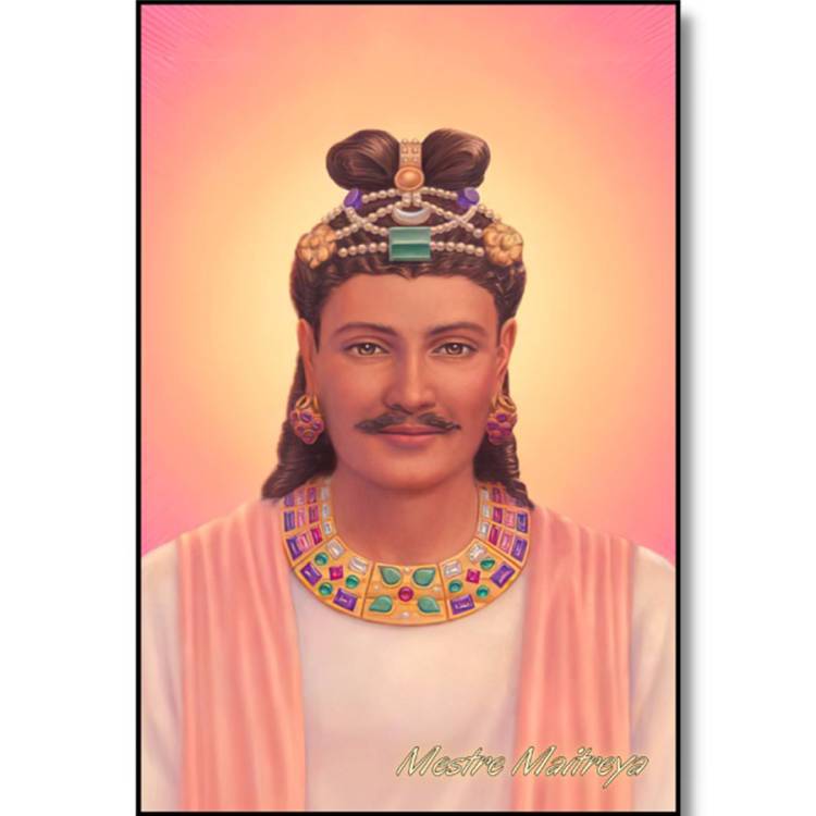 Quadro Mestre Maitreya de Parede (29cm)