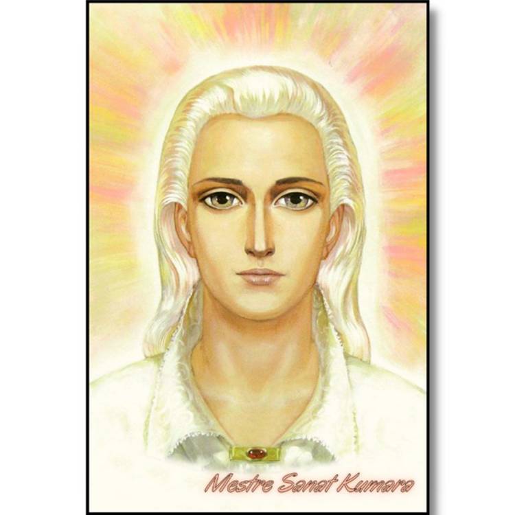 Quadro Mestre Sanat Kumara de Parede (29cm)