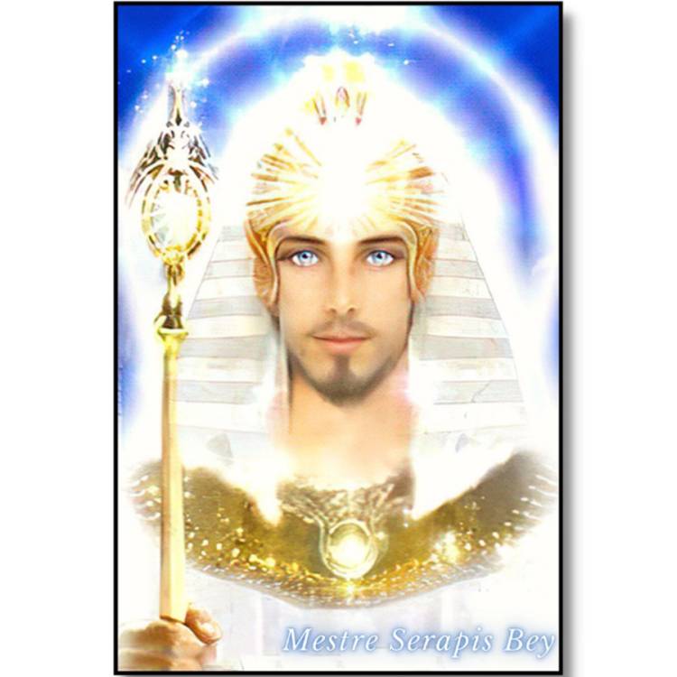 Quadro Mestre Serapis Bey de Parede (29cm)