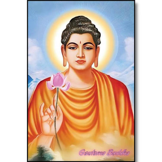Quadro Sidarta Gautama de Parede (29cm)